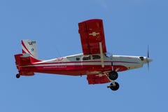 瑞士空军队Pilatus PC-6搬运工飞机V-622 免版税库存图片 瑞士空军队Pilatus PC-6搬运工飞机V-622 免版税库存图片